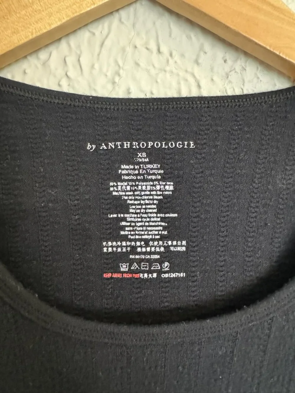 Long-Sleeve Anthropologie Crop Top